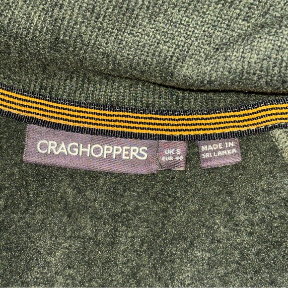 Craghoppers Mens Risor HZ Half Zip Fleece Dark Cedar Marl - UK Small NWT - Picture 4 of 8